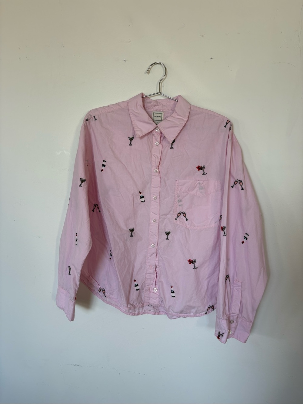 Anthropologie MAEVE cocktail button up